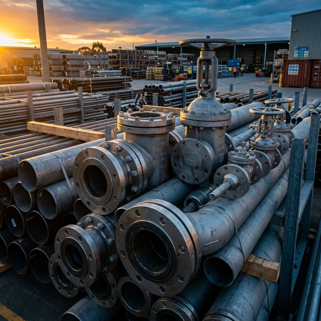 Ali Al-Nassar Warehouse Yard
